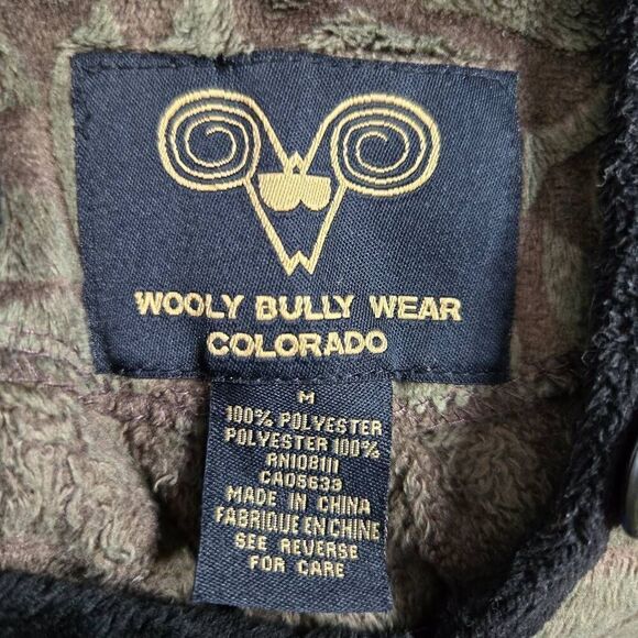 Wooly Bully Wear Colorado Fleece Pullover Size Medium - Picture 8 of 8